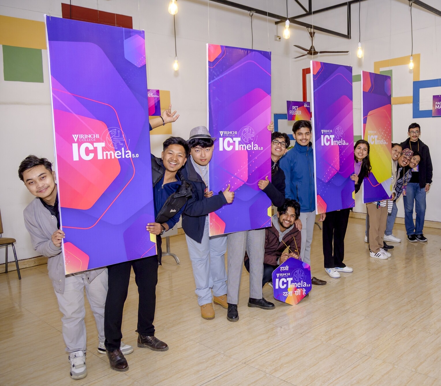 Smiles, teamwork, and tech vibes at ICT Mela